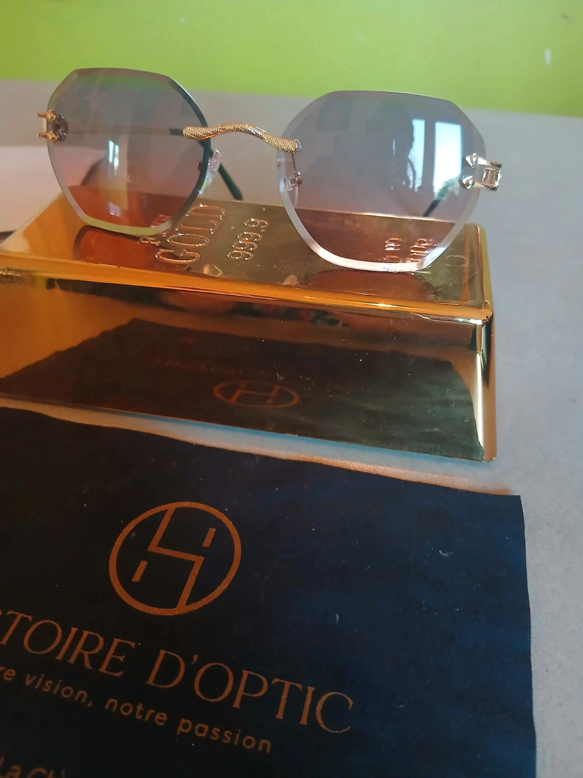 Luxe Sunglasses "Full Set" - Histoire d’Optic - Hip-Hop/Chic Style – photo 3